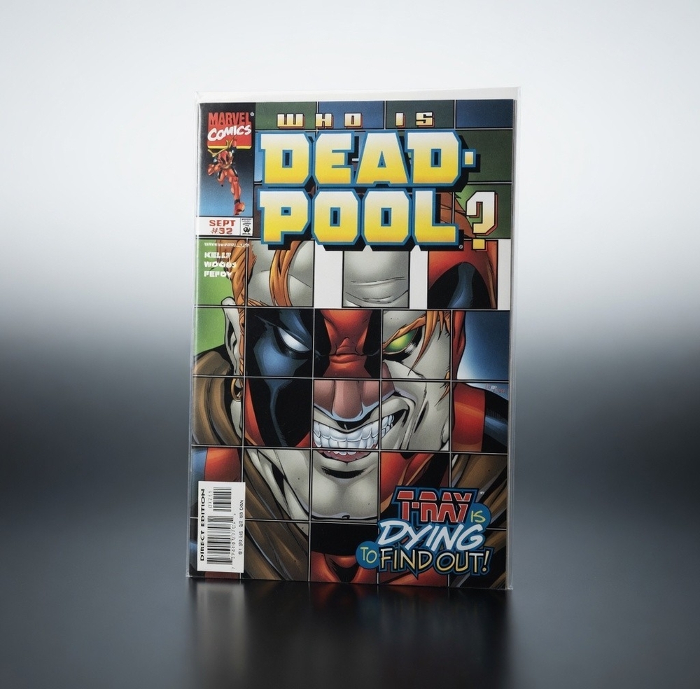 Marvel Comics Deadpool #32 Who Is Deadpool T-Ray Sept 1998 Direct Edition NM